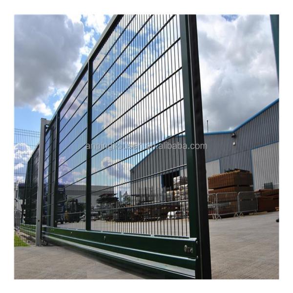 Металлический садовый забор оцинкованный и покрытый порошком 358