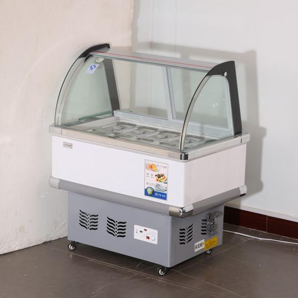 Fruit lo display cabinet frozen refrigerator cabinet four fruit soup crisper clear cooling