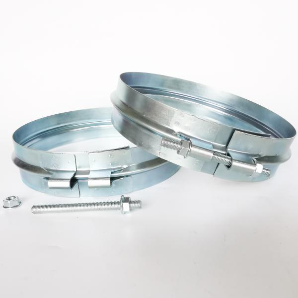 Dust Collection Galvanized Steel Hose Clamp 150mm - 600mm Size
