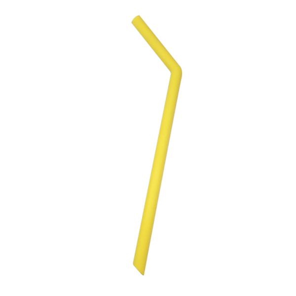 Durable Reusable Chewy Silicone Drinking Straws No Taste Of Metal Customized Color