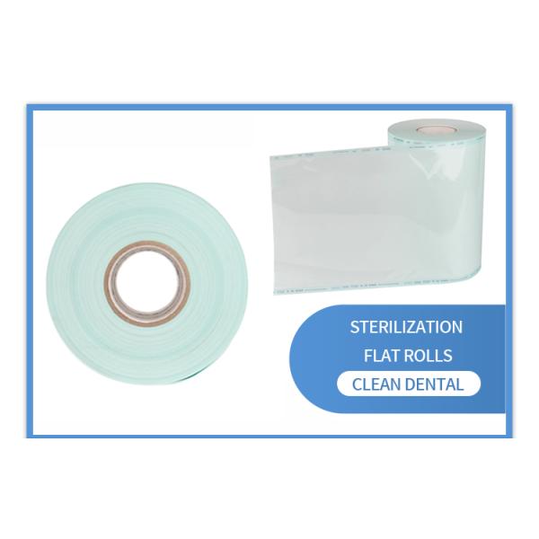 Medical Sterilization Tyvek Heat Seal Pouch Roll Disposable Flat