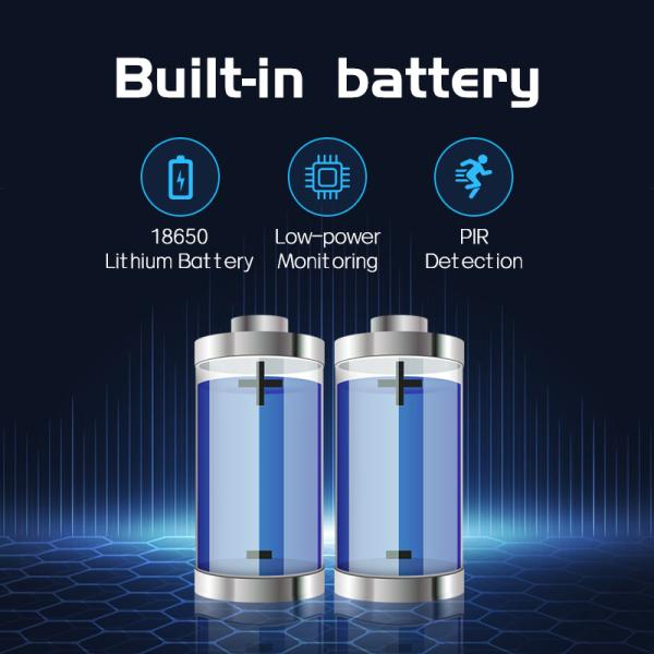 Tuya Smart PIR Motion Detection Wireless Rechargeable Battery Cctv Camera Home Security Camera Two Way Audio