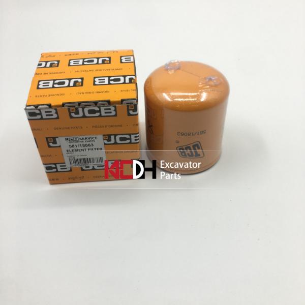 Фильтр для масла 581-18063 коробки передач затяжелителя машинных частей экскаватора Jcb