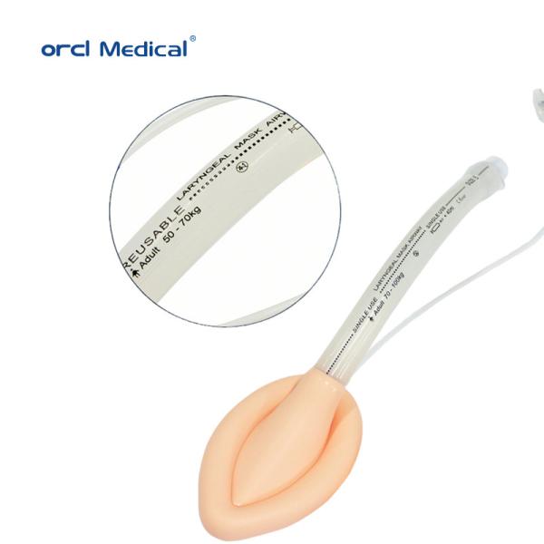 Masque de silicone médical pour la voie respiratoire avec fonction de visualisation