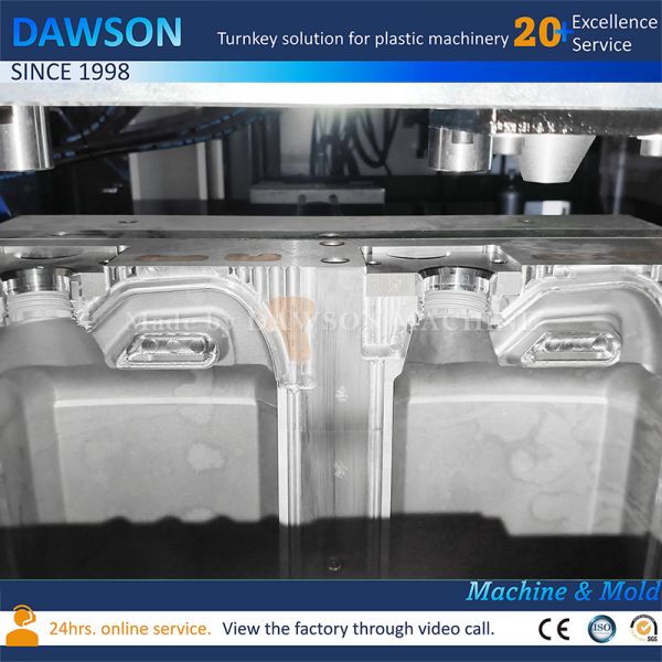 DSB90II Automatic Double Die Head Blow Molder 5L HDPE Jerry Can Blow Molding Machine Extrusion Blow Molding Machine