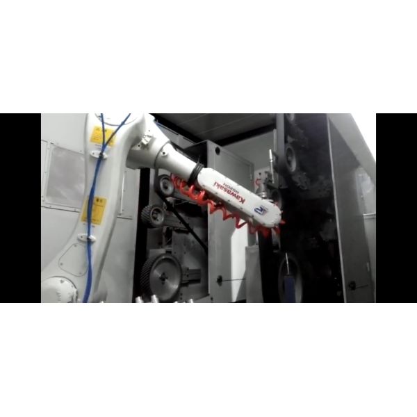 CNC Guided Robotic Grinder Real Time Force Control for Zinc Alloy Door Handles