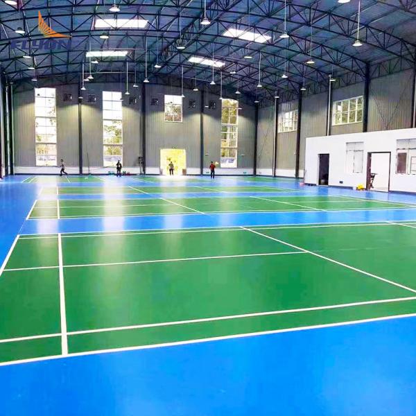 Classe 1 Resistente a incêndio Pu Piso de Polyurethane Piso Deportivo