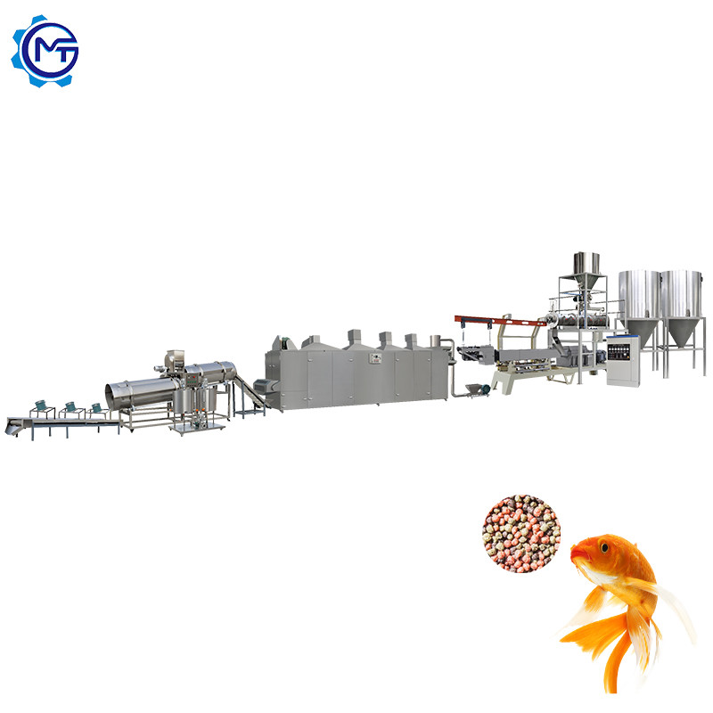 Емкость машины 100-1500kg лепешки питания рыб инвертора Abb
