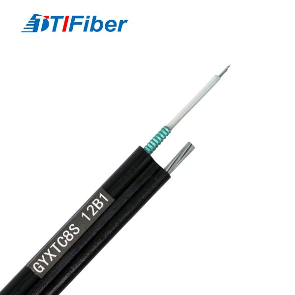 GYXTC8S Outdorr Fiber Optic Cable Self Supporting Overhead Laying