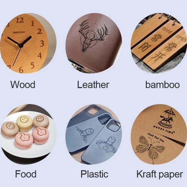 High Speed USB DAJA DJ6 Laser Engraver Carver Automatic DIY Print Engraver Off-line Operation machine