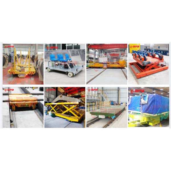 Transport Trolley 20T Hydraulic Lifting Transfer Cart For Workshop