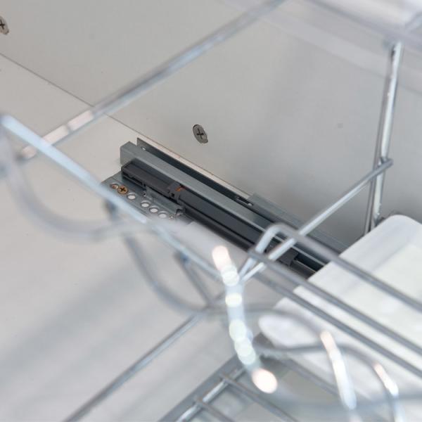 Door Glass Front Modular Kitchen Cabinets Aluminum Frame Kitchen Cabinet