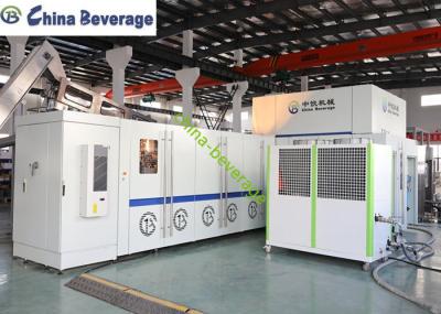 Auto Stretch Water Bottle Blow Molding Machine , Pet Bottle Moulding Machine