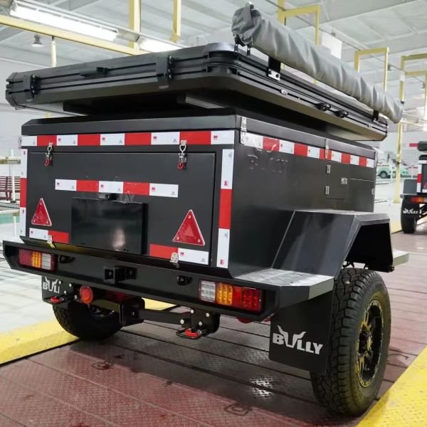 Luxury Mini Self-Driving Teardrop RV Camper Overland Camping Outdoor Trailer Small Off-Road 4x4 for Camper Travel