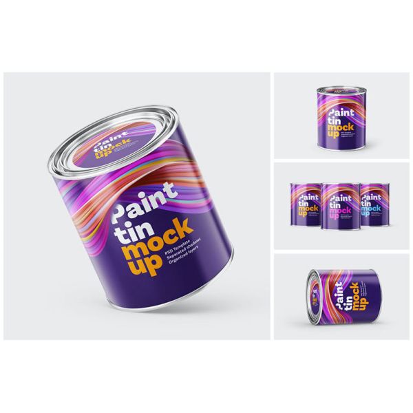 Gelebor Custom Printing Self Adhesive Paint Bucket Sticker Packaging Labels