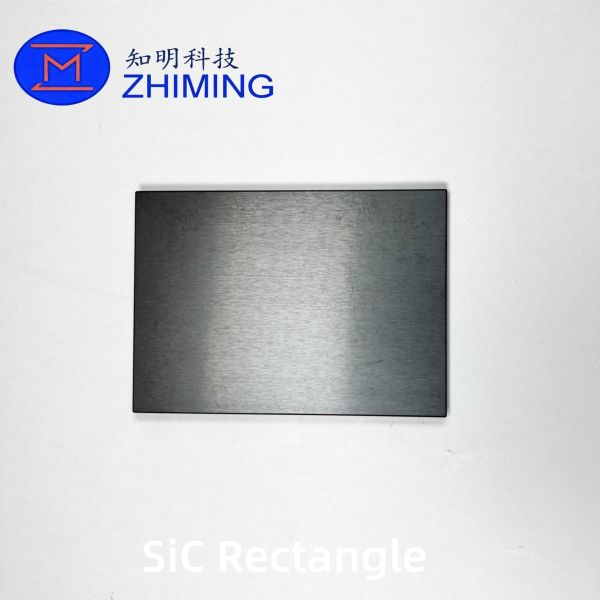 Silicon Carbide Rectangle Substrate SiC Chip for Advanced Electronics