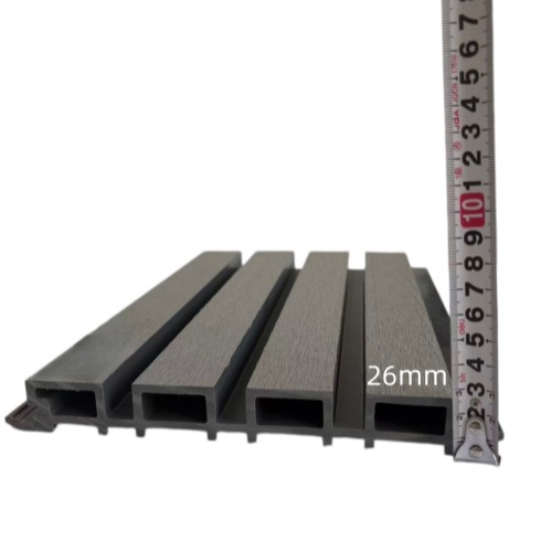 Weatherproof Modern Exterior WPC Wall Panel Interlocking WPC Outdoor Panel