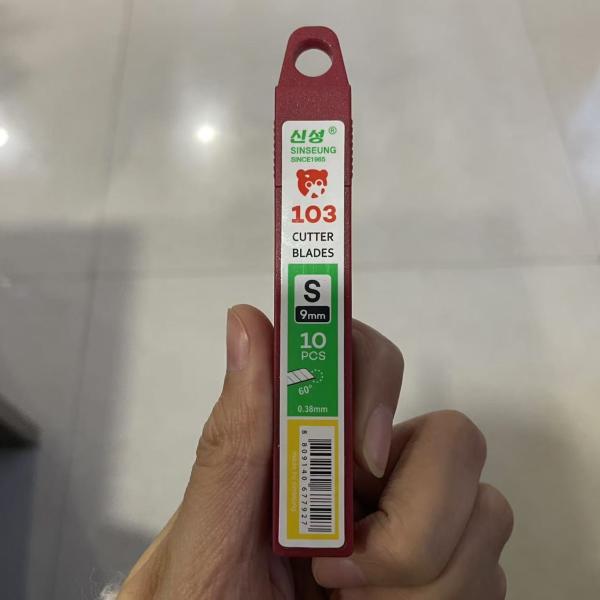 60degree SK2 Utility Knife Snap Off Blade Replacement 9mm Width