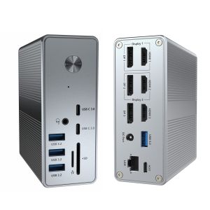DC36-X1 MST Laptop Docking Station With 60Hz Display Support And Up To 10Gbps