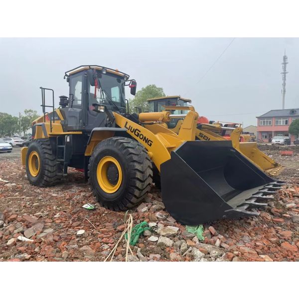 Used Liugong 856H front loader, 5-ton large articulated wheel loader