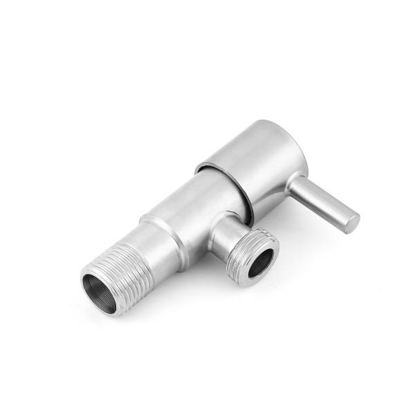 SS Half Inch Single Angle Valve Hot And Cold Water Angle Stop