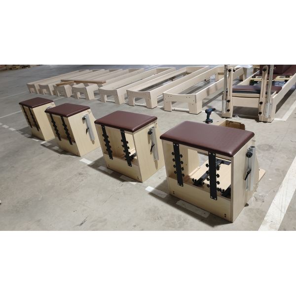 Maple Wood Pilates Wunda Chair U+PL004 with Compact Balance Training Design