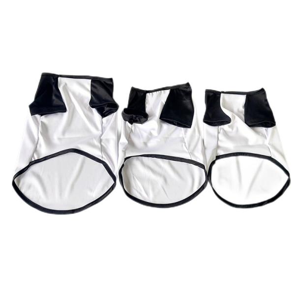 Polyester Blank Dog Shirts For Sublimation Custom Dog Clothes