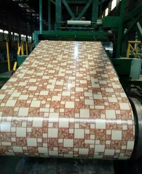 Alloy 3003 Marble Pattern Coating Aluminum Coil 24Ga X 48Inch Pre Painted Aluminum Sheet For Building Facades
