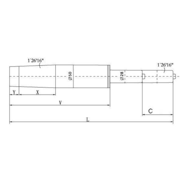 270mm Chromed High Pressure Gas Spring , Steel Bar Chair Gas Lift Cylinder Height Adjustable