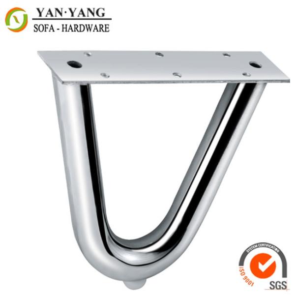 10cm high furniture leg iron metal modern V shaped sofa feet SL-132