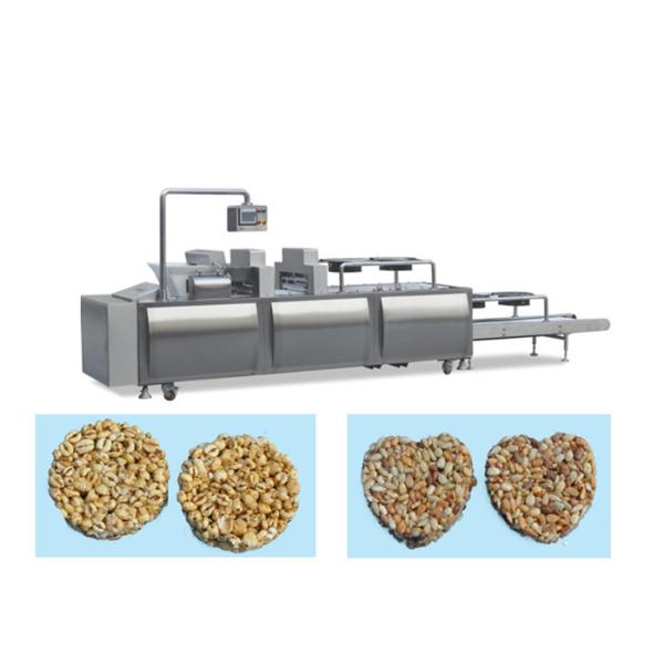 Barra de Muesli/barra de la bola que forma la máquina, CE ISO9001 del equipo de la barra del cereal