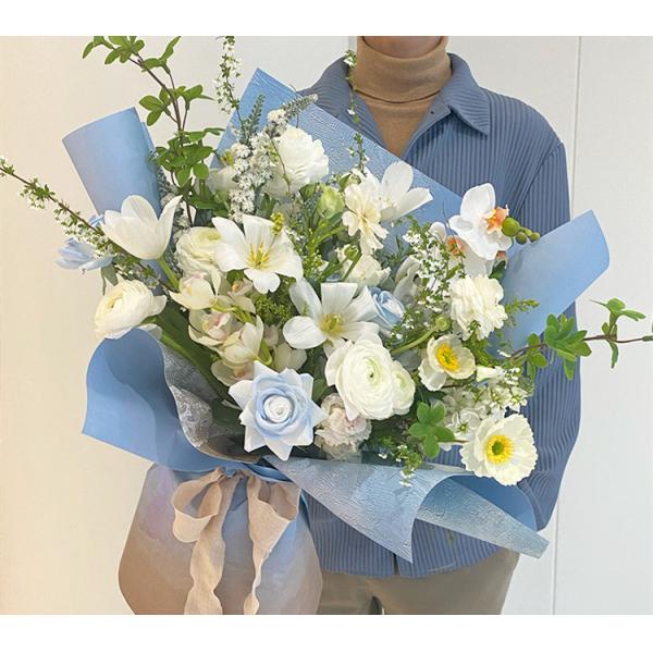 Creative Oil Painting Florist Wrapping Paper 50cmx60cm High GSM