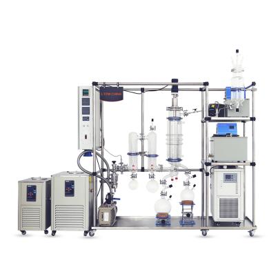 Automatic Herb Extraction Equipment Hemp Oil Short Path Distillation Machine