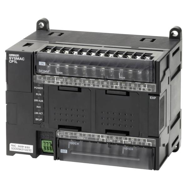 Рельс CP1L-EM30DT1-D DIN входного сигнала PLC Omron аналогового выхода CP1L сетноой-аналогов