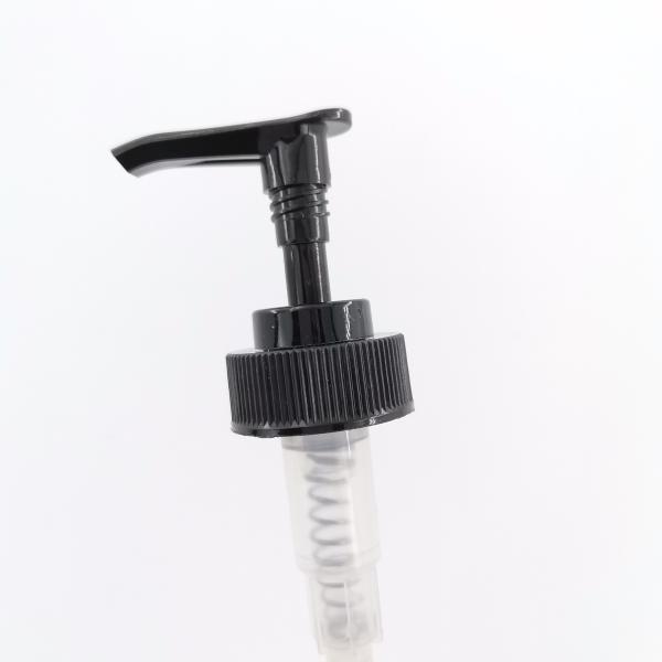 Cosmetic 28 410 Plastic 0.25ml/T Lotion Bottle Pump Black Soap Dispenser Pump