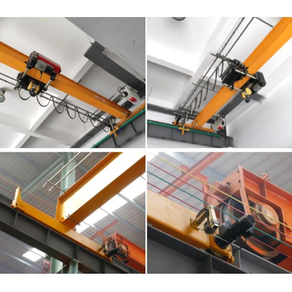 Кран Eot одиночной балочной фермы электрической лебедки надземный для подниматься