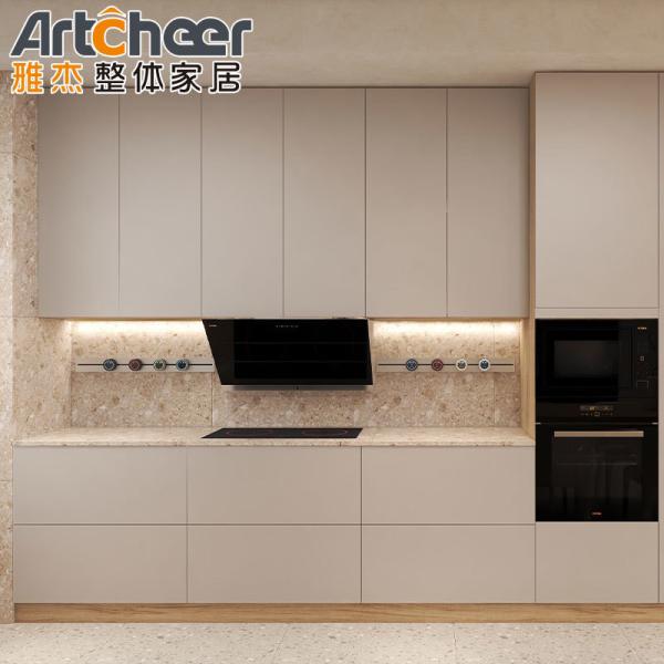 Modular Wall Kitchen Cabinet Italian Designs Sample Custom Luxury Veneer Furniture