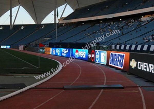 Tela de exposição conduzida dos esportes P8 exteriores para anunciar 1/4 de varredura