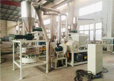 170kg / H Plastic Grinding Mill Automatic With Vibration Principle 37kw