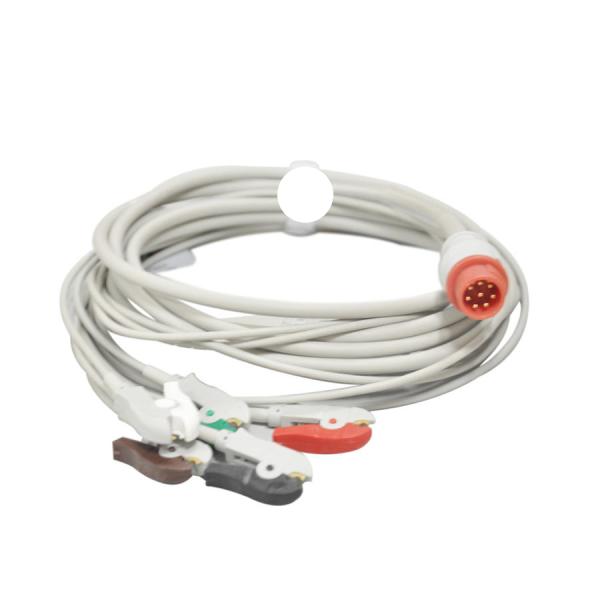 Кабель бионет БМ3 БМ3ВЭТ ЭКГ цельный для монитора пациента медицинского использования больницы