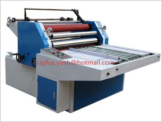 Automatic Film Laminator, Pre-coated Glue With Heating, Paper Laimating With Roll Film