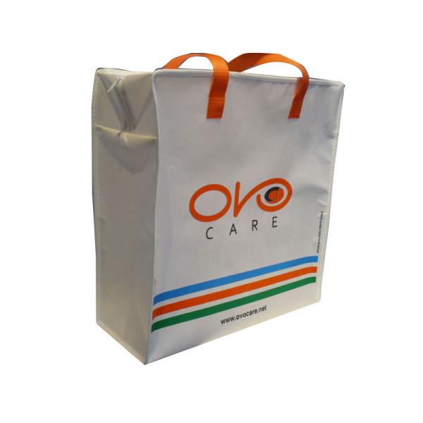 4 Color 90g White Non Woven Carry Bag, Reusable Shopping Bags With Matt Lamination