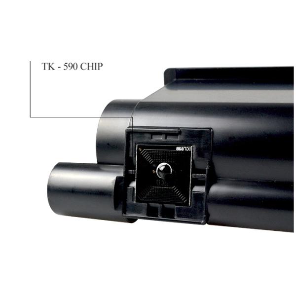 4 Pack Monochrome Color Kyocera Taskalfa Toner TK 590 For FS-C 5250