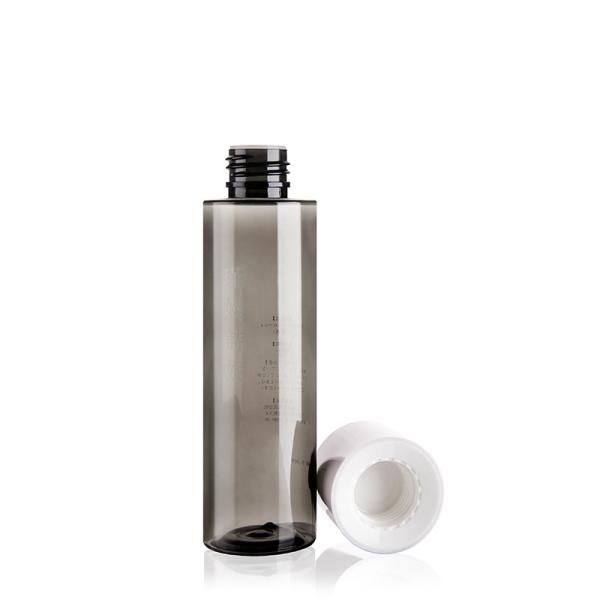 Círculo PET PCR 5 OZ garrafa de plástico cosmético cor personalizada para água emoliente