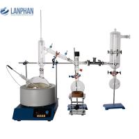 Chauffage de l'unité 5L de distillation de chemin court de laboratoire d'huile essentielle