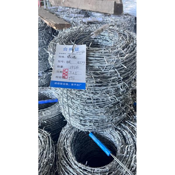 KN Горячая продажа Пряжа Колючая проволока Электроцинки Колючая проволока