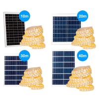Personalize o automóvel conduzido posto solar das luzes de tira 30m de Dimmable 40m fora de Ip65 80Lm