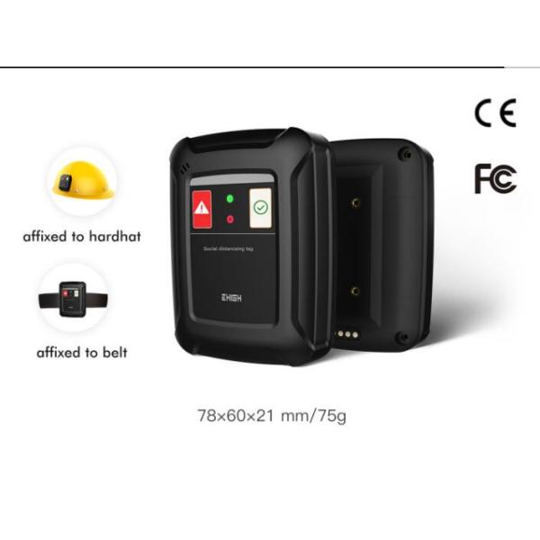 Chargeable водоустойчивая аварийная система UWB социальная дистанцируя