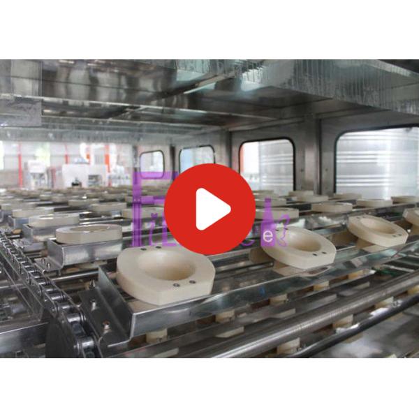 PLC контролирует жидкостные машины завалки с держателем галлона нержавеющей стали