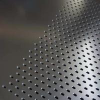 Plaque perforée en acier inoxydable en aluminium revêtu de poudre pour façade architecturale